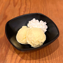 バニラアイス