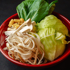 追加お野菜盛り