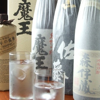 日本酒・焼酎も豊富に取り揃えております
