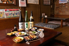 おすすめの日本酒や焼酎片手に、お楽しみください！