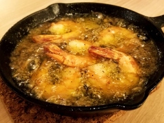 海老のアヒージョ