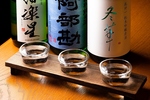 料理にピッタリ♪日本酒・焼酎は種類が豊富！店主厳選の地酒はもちろん、季節のお酒もご用意してます