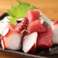 料理メニュー写真 【木曜】マグロタコぶつ⇒39円