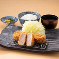 料理メニュー写真&nbsp;ヒレかつ定食100g