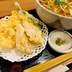 <伊勢どり>伊勢鶏天うどん