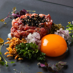 馬肉のタルタルステーキ