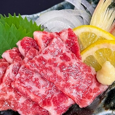 [一品]熊本県産赤身馬刺し　390円