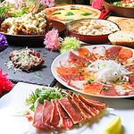 NAGOMIYAの逸品料理が堪能できる、2時間飲み放題付きコースをご用意☆女子会や肉肉コースもオススメ
