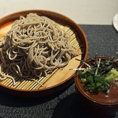 ざるそば 梅肉とろろ添え/姫路おでん 各
