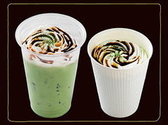 抹茶黒蜜ラテ（アイス or ホット）