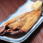 焼き鳥だけじゃなくホッケのあぶりもおすすめです！