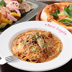 隠れ家的イタリアンバル トラットリア シェ ラパンのコース写真