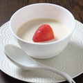 料理メニュー写真 こだわり和三盆を使用した杏仁豆腐