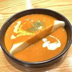 はんぺんの海老ビスクソース