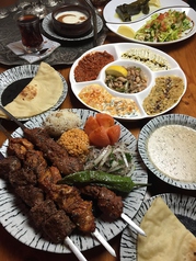 トルコ料理 ドルジャマフセンのコース写真