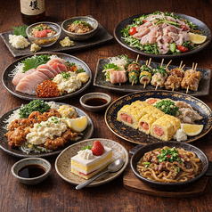 個室居酒屋 酔ってこい 飯田橋本店のコース写真