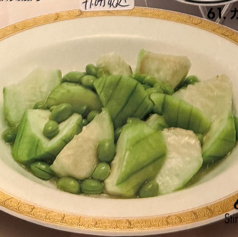 62.ヘチマと枝豆の炒め
