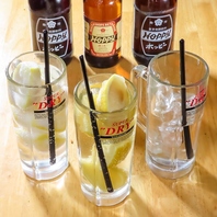 豊富なドリンクが勢ぞろい！気分で選べる自由さが◎