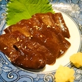 料理メニュー写真 特選馬レバー刺し