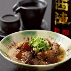 牛すじ煮込み酒粕風味