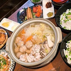 丸鶏 藤やのコース写真