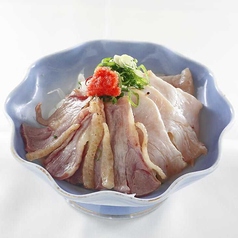 銘柄鶏の焙りポン酢