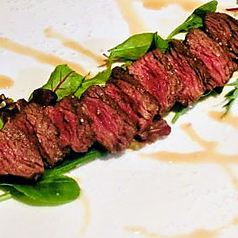 桜カルビのグリル　ヴァージン胡麻油と沖縄の天然塩