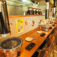 多彩な席タイプでシーンに合わせた焼肉宴会を満喫！