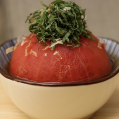 トマトの出汁浸し