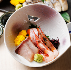 因すけ特選海鮮3種お造り盛り合わせ