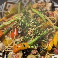 牡蠣と蛸 漢のがっつりパスタ