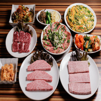 自慢の焼肉と韓国料理を欲張りに楽しむコース各種◎