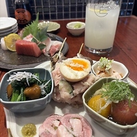 お酒とのペアリングを追求した構成