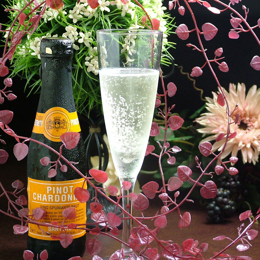 お洒落なプチスパークリングワインボトル1本プレゼント♪詳しくは、クーポンチェック!!