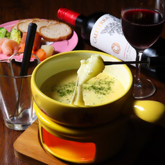 チーズといえばチーズフォンデュの写真