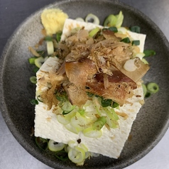 島豆腐の冷奴