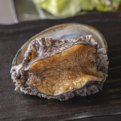 活アワビバターソテー