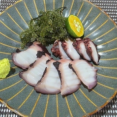 寿都産　真だこ刺身