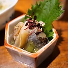 つぶ貝山葵和え