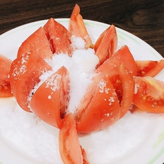 トマトの砂糖和え