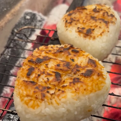 昔なつかしい味噌焼きおにぎり