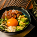料理メニュー写真&nbsp;マグロアボカドユッケ