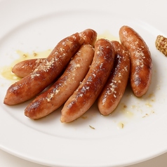 ソーセージのオーブン焼き 自家製マスタード添え