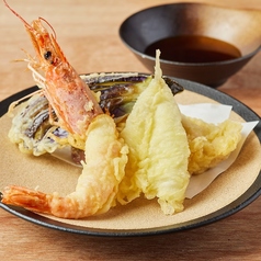 天ぷらおまかせ五種盛り合わせ