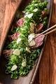 料理メニュー写真&nbsp;九条ネギたっぷりの和牛タタキ