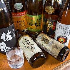 料理にもぴったりな焼酎◆飲み比べをどうぞ