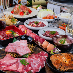 肉と麺 ときどき魚のコース写真