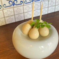 うずらの玉子のスパイスピクルス