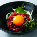 料理メニュー写真&nbsp;さくらユッケ