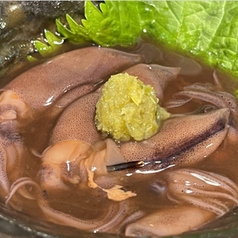 ホタルイカの沖漬け/もろきゅう